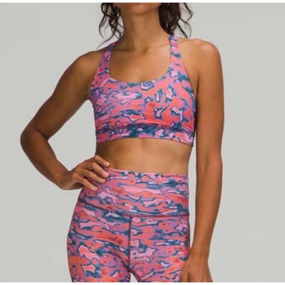 LULULEMON Chroma Clash Multi Energy Sports Bra